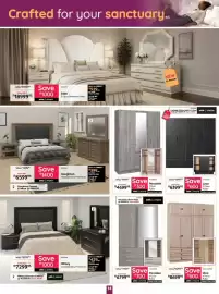Bradlows catalogue Page 14: Houghton Dresser & Mirror €849.995,00, Eden 2 Piece Bedroom Suite €1.899.995,00