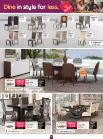 Bradlows catalogue Page 16: Carlton Chair €199.995,00, Cove Table €1.049.995,00
