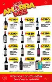 Folleto Supermercados DIA Página 12: Pascual Tosó vino malbec €7.590,00, Partridge vino malbec €6.390,00