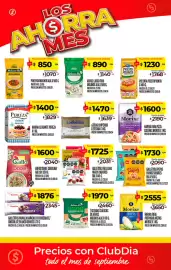 Folleto Supermercados DIA Página 4: Ledesma azúcar superior €1.470,00, Dia galletitas rellenas varios sabores €1.725,00
