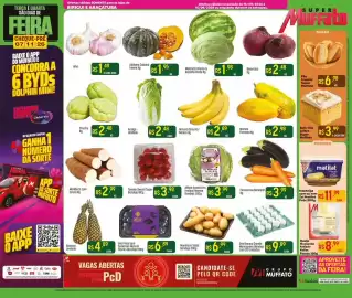 Encarte Muffato Página 1: Alface americana irmãos €3,99, Sweet - tomate grape bandeja €3,98