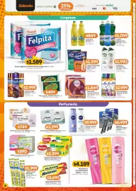 Folleto Cordiez Página 6: Felpita papel higiénico €1.589,00, Nivea crema corporal €9.999,00