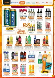 Folleto Cordiez Página 7: Tang jugo en polvo €299,00, Cunnington gaseosa €1.799,00