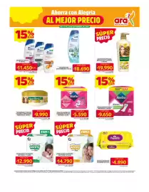 Catálogo Ara Página 12: Nosotras toallas higiénicas invisible rapigel €5.590,00