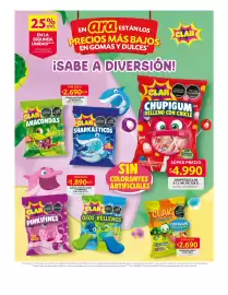 Catálogo Ara Página 5: Clah gomas osos rellenos o pinkifines €1.890,00, Chupetas Clak €4.990,00