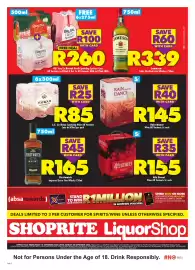 Shoprite catalogue Page 2: Rain Dance Wine €145,00, J.C. Le Roux Sparkling Wine €85,00
