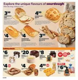 Loblaws flyer week 38 Page 6: Two-bite mini croissants €6,00, PC all butter croissants €5,50