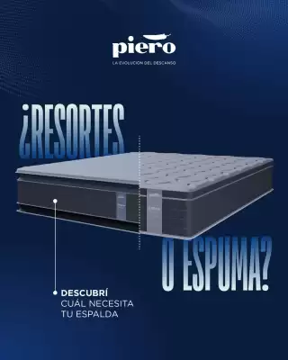 Piero Colchones (válido hasta 17-09)