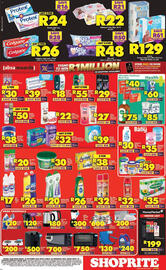 Shoprite catalogue Page 4: Johnson's Baby Wipes €22,00, Handy Andy Cleaning Cream €20,00