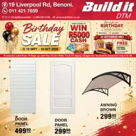 Build It catalogue Page 6: DOOR PANEL €299,90, DOOR PANEL Horizontal White €499,90
