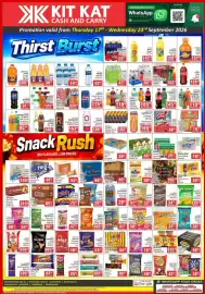 KitKat Cash and Carry catalogue week 38 Page 2: OROS Orange Squash €157,00, SCORE Energy Drink €182,00