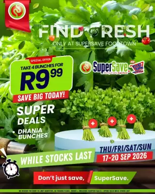 Super Save (valid until 20-09)