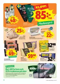 Stora Coop reklamblad vecka 39 Sida 10: Stor kaviar €32,00, Hårdost €59,90