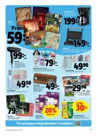 Stora Coop reklamblad vecka 39 Sida 13: Skärbräda, Hårfön €99,00