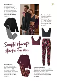 Tchibo Eduscho Flugblatt Seite 3: Herren-Pyjama GOTS' zertifiziert. Hose mit seitlichen Taschen, elastischem Bund und Binde-