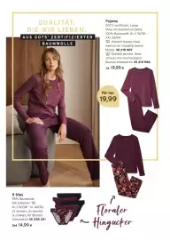 Tchibo Eduscho Flugblatt Seite 7: QUALITÄT, DIE WIR LIEBEN. AUS GOTS' ZERTIFIZIERTER BAUMWOLLE Pyjama GOTS' zertifiziert