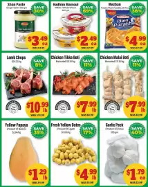Iqbal Foods flyer week 38 Page 2: Garlic Pack €1,79, Chicken Malai Boti €7,99