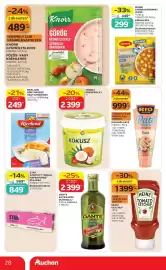 Auchan akciós újság hét 38 Oldal 28