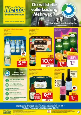 Netto Getränke Discount (gültig bis 26-09)