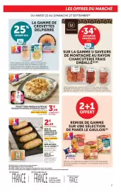 Catalogue U Express page 7: ISALI Poulet Tikka Massala €3,39, LE GAULOIS Panés