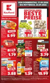Kaufland Prospekt woche 38 Seite 1