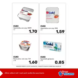 Volantino Iper Tosano Pagina 3: Cuki vaschette alluminio €1,60, Cuki Vaschetta con cop. €1,59