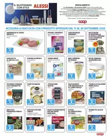 Volantino Coop Pagina 13: Crema orasi vegetale da montare €1,00, Hamburger di suino Mericco €1,00