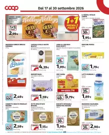 Volantino Coop Pagina 8: Oro Saiwa valigetta €5,79, Capsule Dolce Gusto Nestlé €4,39