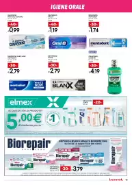 Volantino Bennet Pagina 13: Dentifricio Oral-B €1,19, Dentifricio White Now Mentadent €2,79