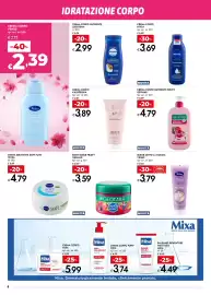 Volantino Bennet Pagina 8: Body scrub fruity geomar €3,59, Crema corpo nutriente Leocrema €2,99