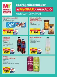 Spar akciós újság hét 38 Oldal 9: Eisberg salátakeverék €419,00, Tihany camembert