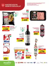Spar akciós újság hét 38 Oldal 20: Milli krémtúró €199,00, Free from kakaós tej €329,00