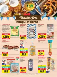 Spar akciós újság hét 38 Oldal 21: Hmmmaster málnakrémleves €879,00, No-no magvas szendvicsalap €499,00