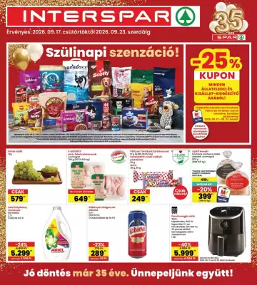Interspar (érvényes eddig: 23-09)