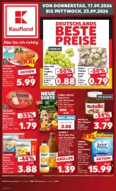 Kaufland Prospekt woche 38 Seite 1