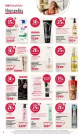 Rossmann akciós újság Oldal 14: Pantene hajolaj €2.299,00, Taft volume hajhab €1.461,00
