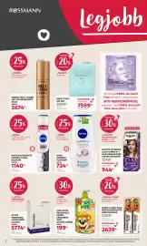 Rossmann akciós újság Oldal 2: Nivea diamond tusfürdő €734,00, Palette intensive color creme €944,00