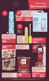 Rossmann akciós újság Oldal 7: Glade téli illatú illatgyertya €2.199,00, 8in1 lovies training treats €1.599,00