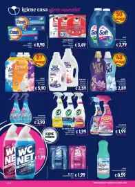 Volantino Determarket Pagina 4: Dash pods lavatrice €8,90, WC NET tavolette brilliant €1,99