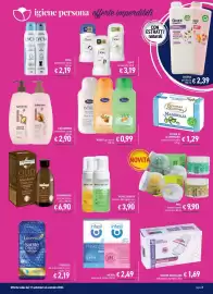 Volantino Determarket Pagina 5: Infasil detergente intimo €2,49, Kaloderma crema fluida corpo €2,90