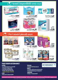 Volantino Determarket Pagina 8: Migliorgatto Wellness System €0,69, Gourmet soup €0,89