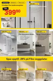 Right Price Tiles kundeavis Side 10: Fibo Moonstone 60x60 €699,90, 110s Hvit Slett Plate €399,90