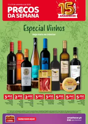 Amanhecer (válido até 23-09)