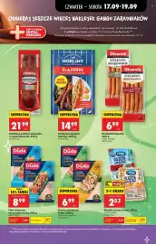 Biedronka gazetka Strona 3: Śledzik na raz Lisner, 100 g €2,53, Szynka drobiowa Duda, 200 g €6,99