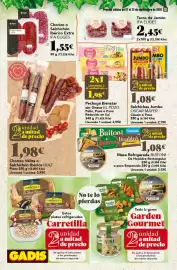 Folleto Gadis semana 38 Página 12: Buitoni masa refrigerada de hojaldre rectangular €1,08, El Pozo pechuga bienstar €1,98