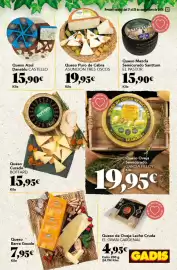 Folleto Gadis semana 38 Página 13: Asunción tres oscos queso puro de cabra €19,95, Queso Barra Gouda €7,95
