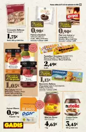 Folleto Gadis semana 38 Página 20: Ifa eliges croissants rellenos cacao €1,75, Palmera Bombón Virgen Brezo €0,98