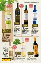 Folleto Gadis semana 38 Página 38: Blume vino blanco d.o. rueda verdejo selección €3,95, Finca Sobreño €3,23