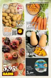 Folleto Gadis semana 38 Página 8: Florette ensalada completa pasta y atún €3,29, Calabaza Violín Entera €0,89