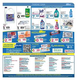 Volantino Alter Discount Pagina 12: Gel SMAC bagno o candeggina €1,29, Detersivo Liquido General classico o color €2,99